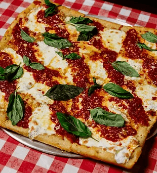 Andrew’s homemade pizza